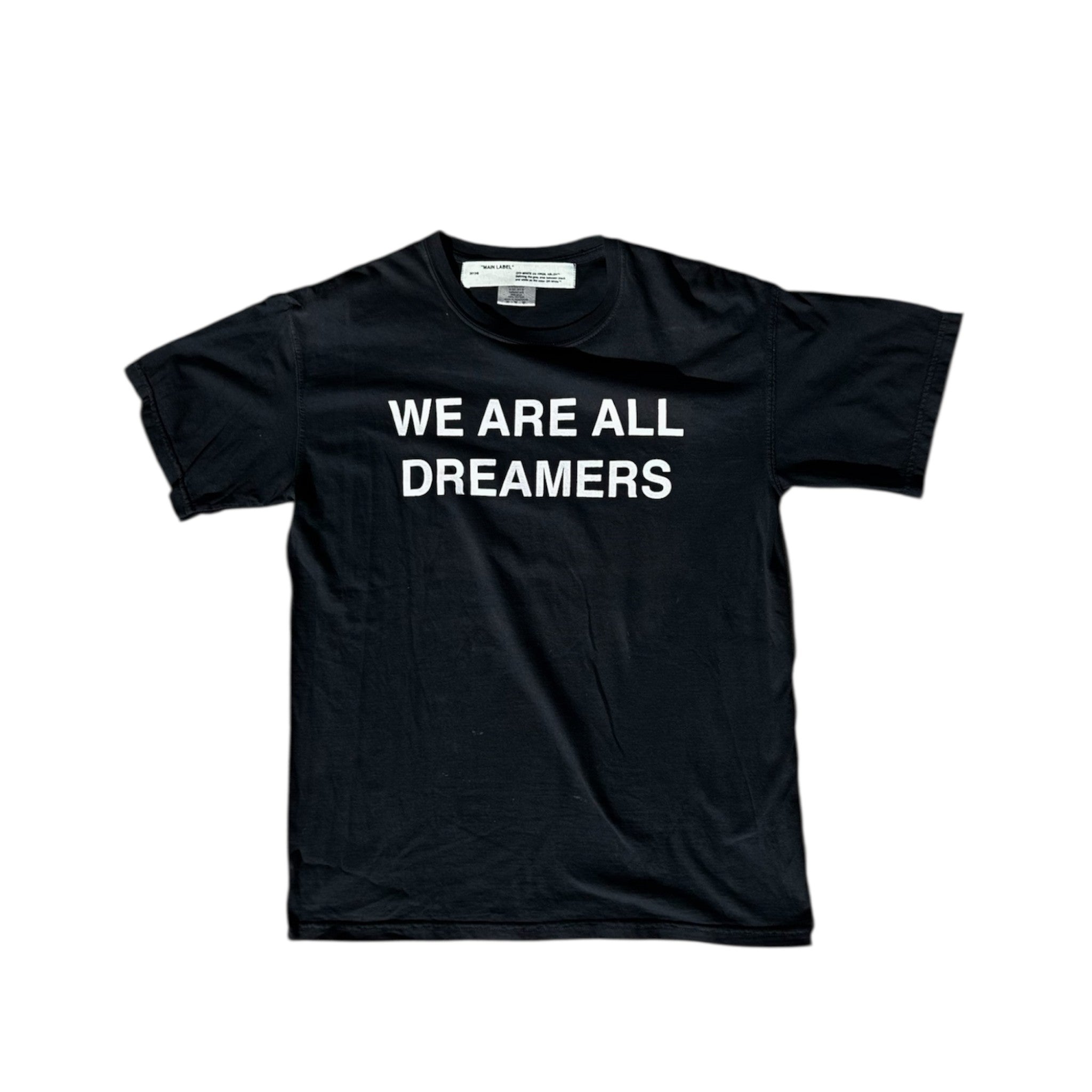 Off‑White “We Are All Dreamers” T‑Shirt (FW18)